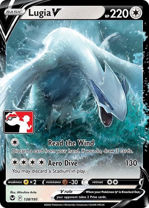 Lugia V [Prize Pack] #138 — Pokemon Silver Tempest
