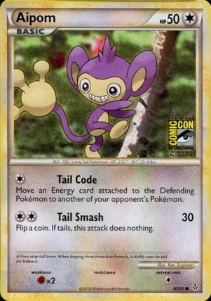 Aipom [San Diego Comic Con] #43 — Pokemon Unleashed