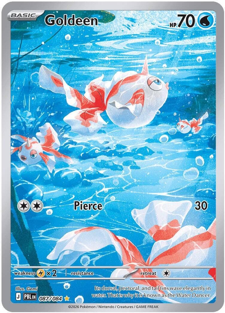Goldeen #87 — Pokemon Pitch Black