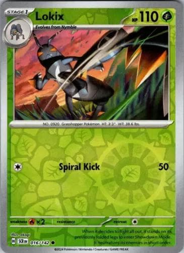 Lokix [Reverse Holo] #16 — Pokemon Stellar Crown