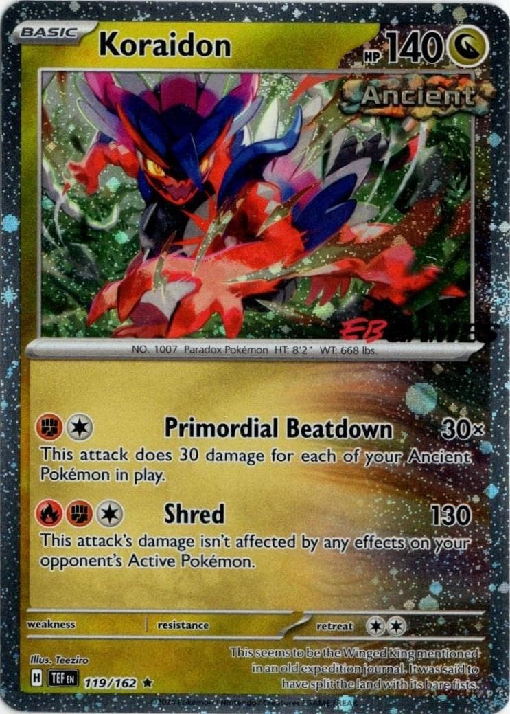 Koraidon [EB Games] #119 — Pokemon Temporal Forces