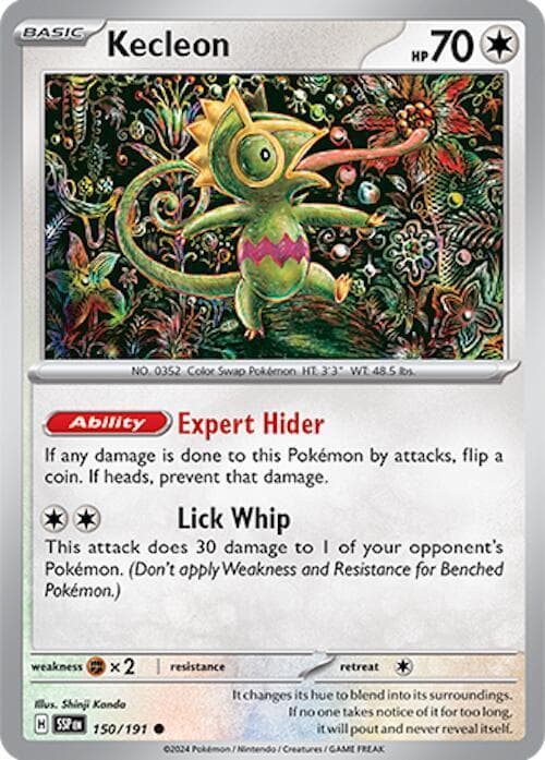 Kecleon #150 — Pokemon Surging Sparks
