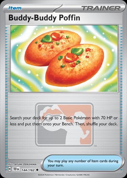 Buddy-Buddy Poffin [League Promo] #144 — Pokemon Temporal Forces