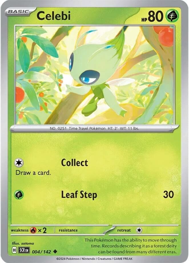 Celebi #4 — Pokemon Stellar Crown