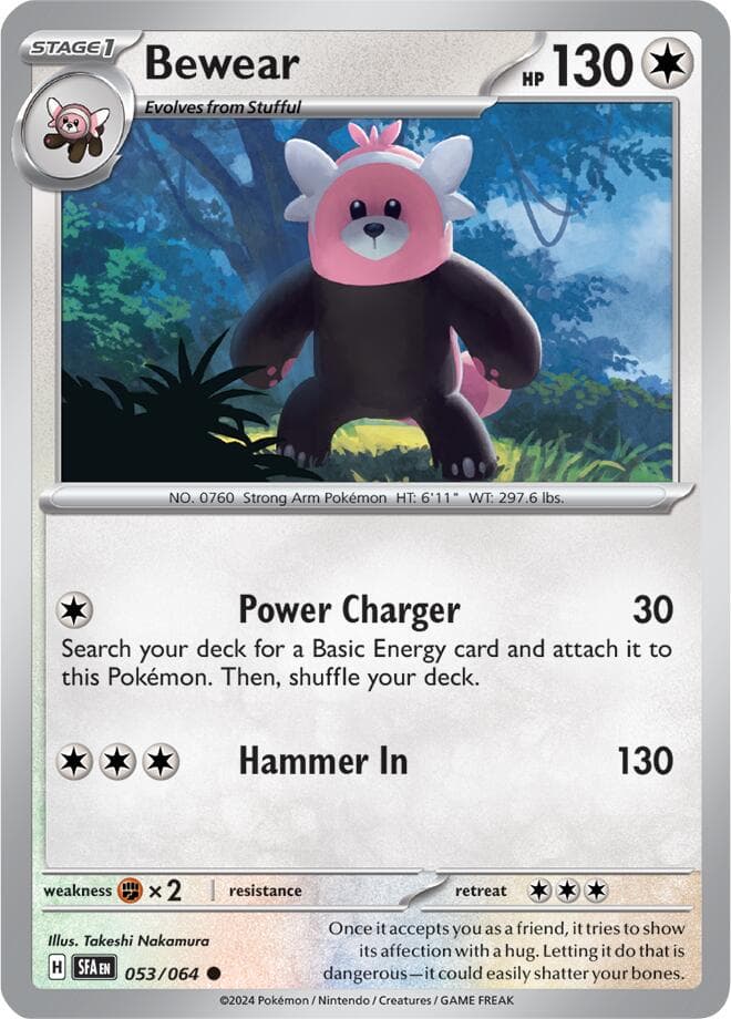 Bewear #53 — Pokemon Shrouded Fable