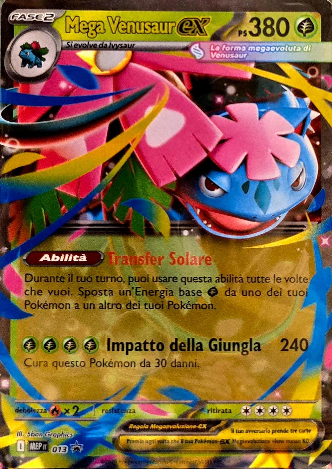 Mega Venusaur EX [Jumbo] #13 — Pokemon Promo