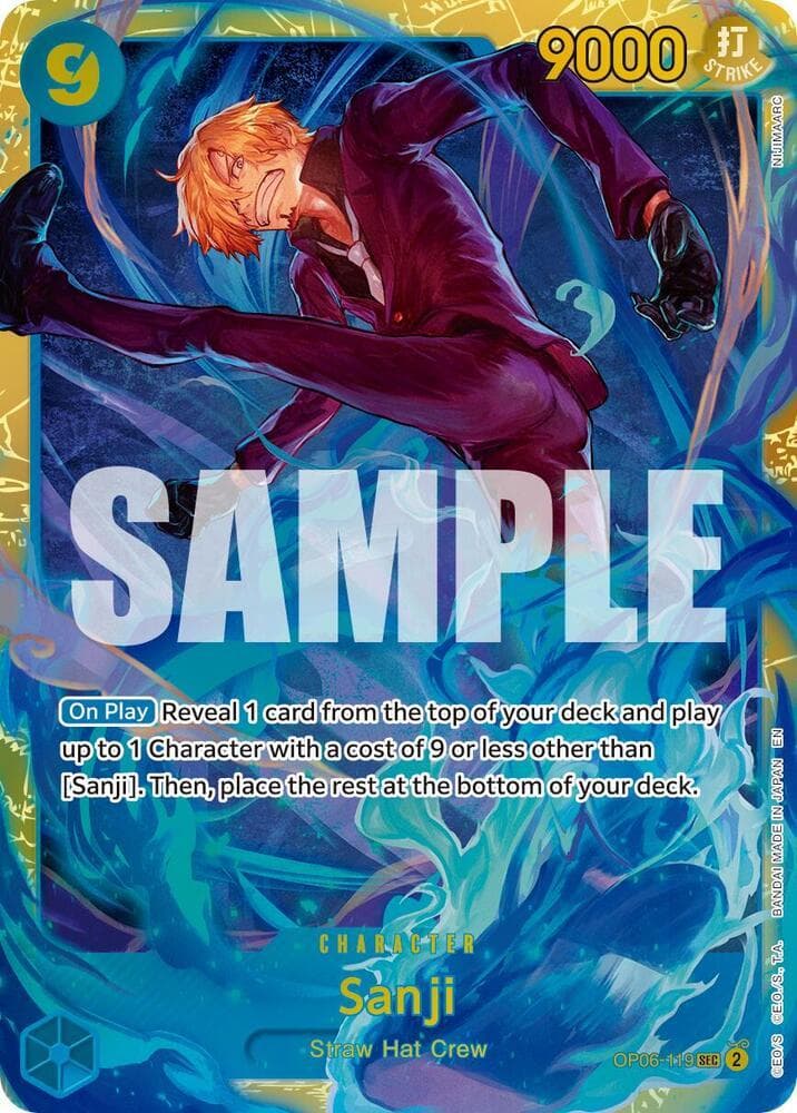 Sanji [PRB-02] OP06-119 — One Piece Premium Booster 2