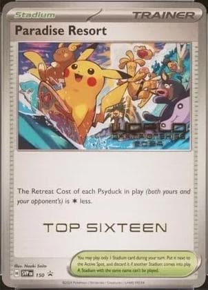 Paradise Resort [Top Sixteen] #150 — Pokemon Promo