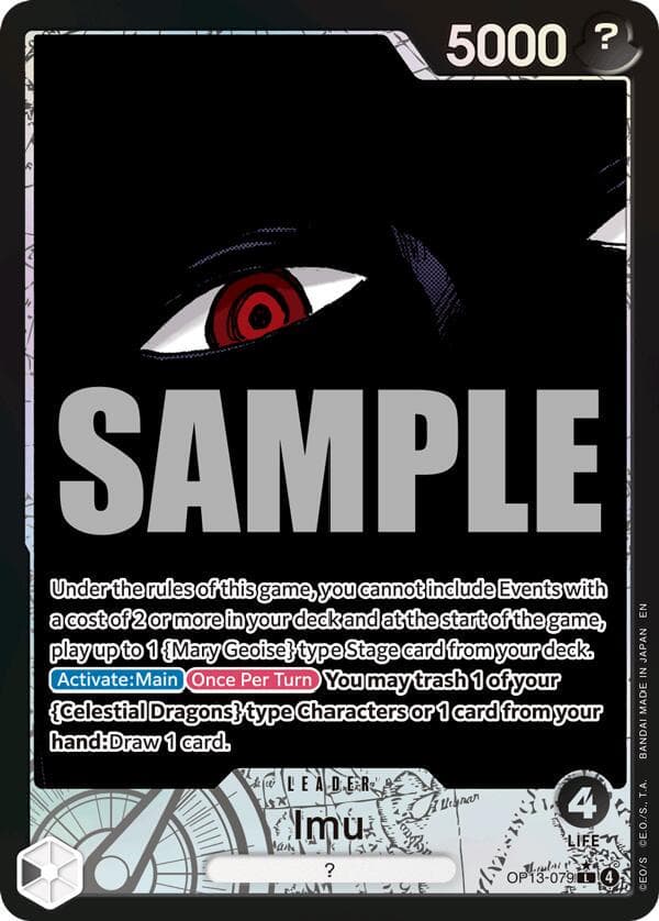 Imu [Alternate Art] OP13-079 — One Piece Carrying on His Will