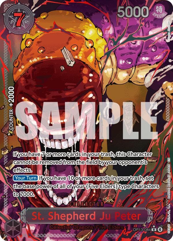 St. Shepherd Ju Peter [Red Alternate Art] OP13-084 — One Piece Carrying on His Will
