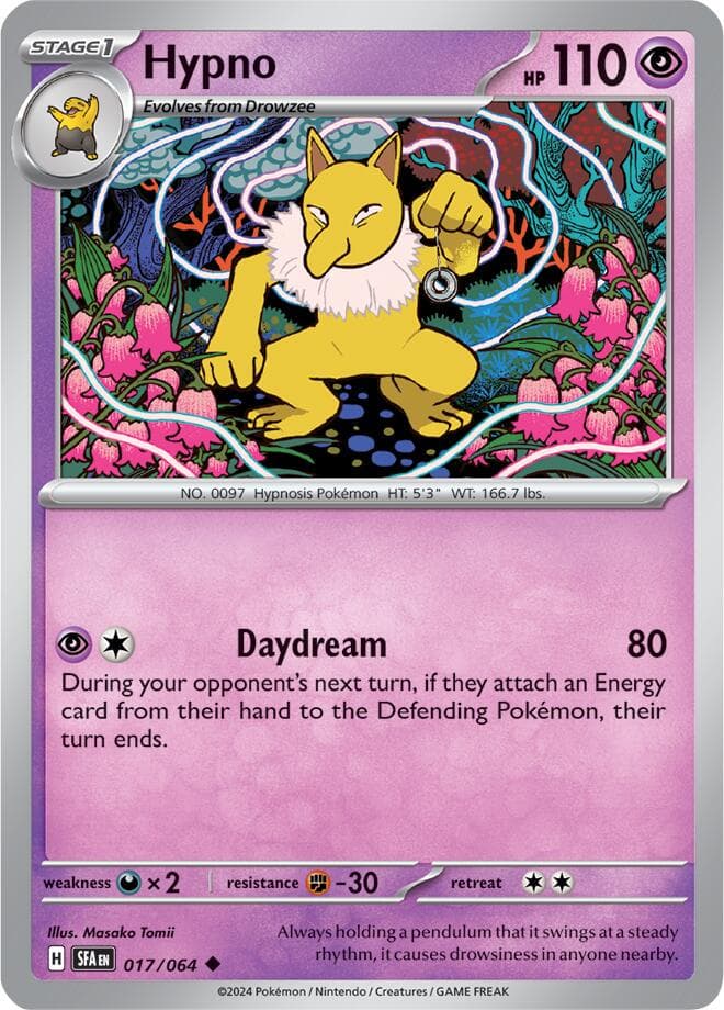 Hypno #17 — Pokemon Shrouded Fable