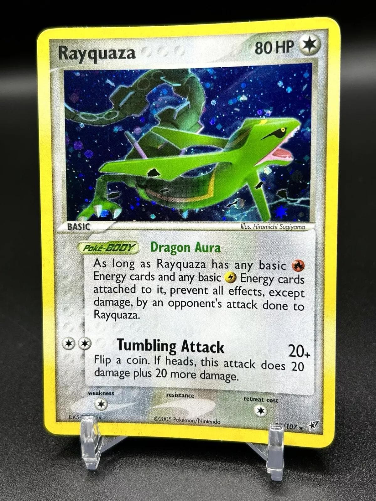 Rayquaza [Holo] #22 — Pokemon Deoxys
