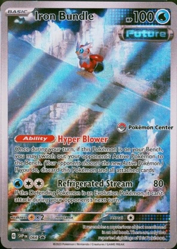 Iron Bundle [Pokemon Center] #66 — Pokemon Promo