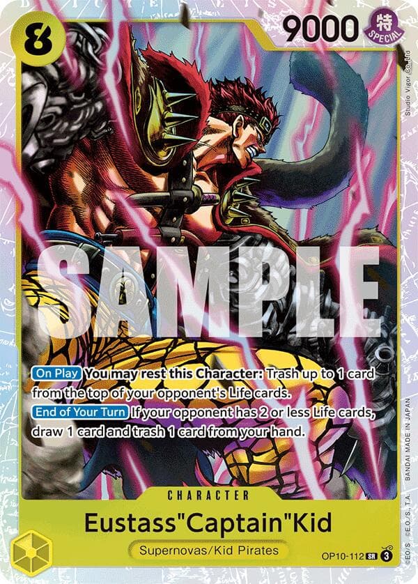 Eustass Captain Kid OP10-112 — One Piece Royal Blood