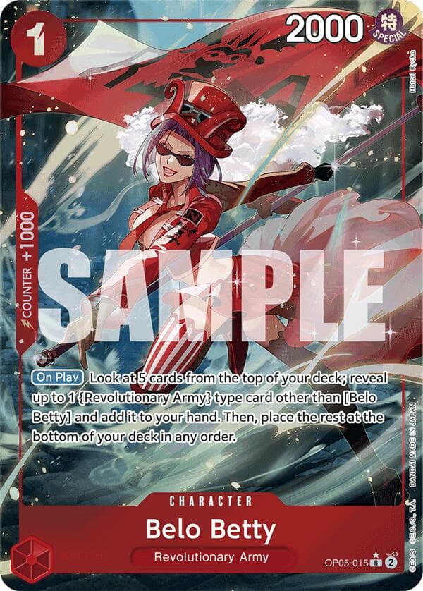 Belo Betty [Full Art PRB01] OP05-015 — One Piece Awakening of the New Era