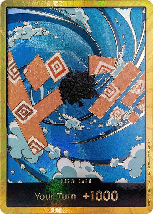 DON!! Card [Jinbe Gold]  — One Piece Premium Booster 2