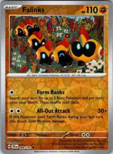 Falinks [Reverse Holo] #88 — Pokemon Stellar Crown