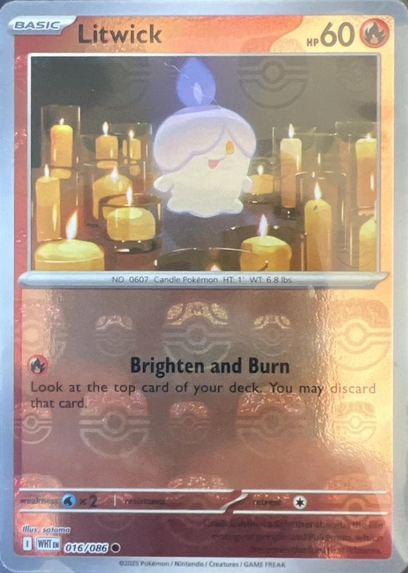 Litwick [Master Ball] #16 — Pokemon White Flare