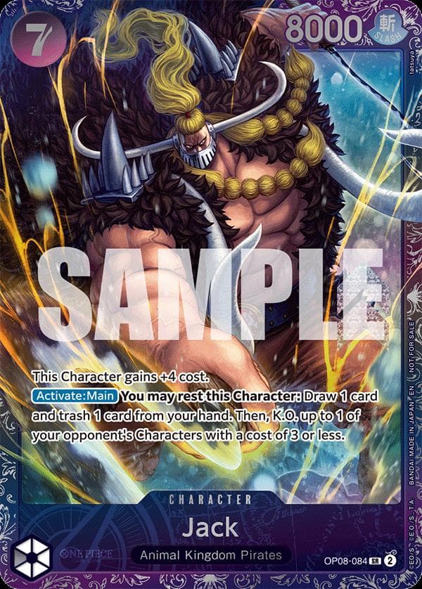 Jack [Treasure Cup February] OP08-084 — One Piece Two Legends
