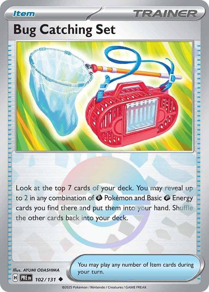 Bug Catching Set [Poke Ball] #102 — Pokemon Prismatic Evolutions
