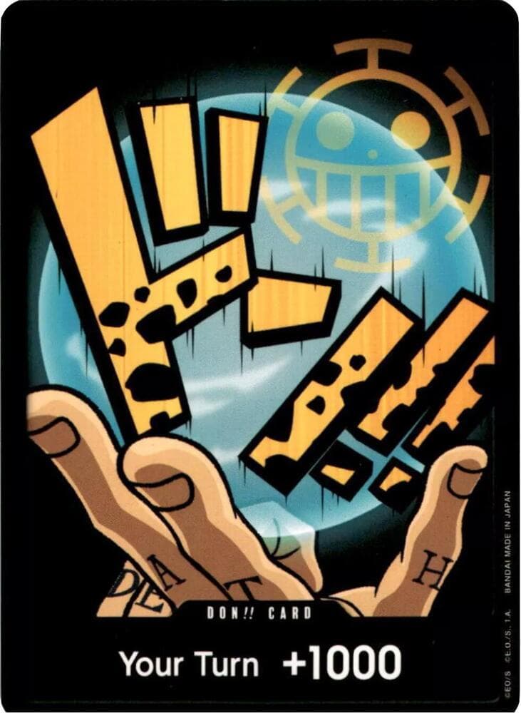 DON Card [Trafalgar Law]  — One Piece Premium Booster