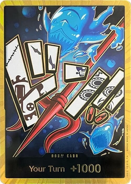 DON Card [Hody Jones Gold]  — One Piece Premium Booster