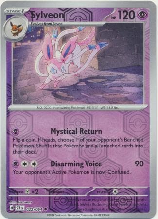 Sylveon [Reverse Holo] #22 — Pokemon Shrouded Fable