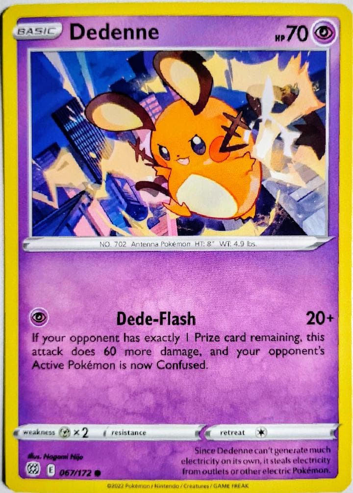 Dedenne #67 — Pokemon Brilliant Stars