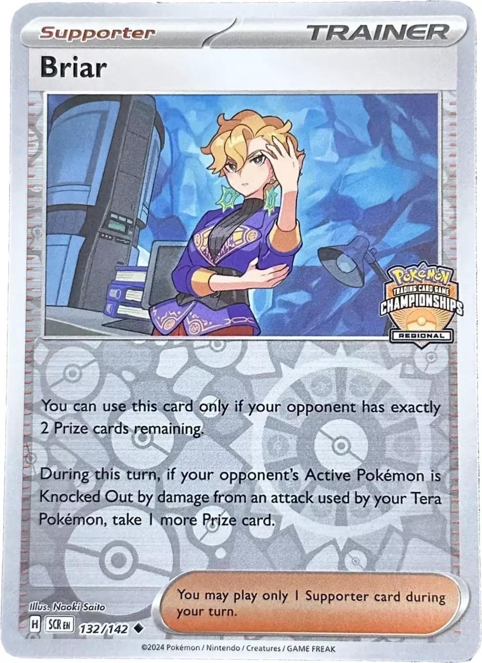 Briar [Regional Championships] #132 — Pokemon Stellar Crown