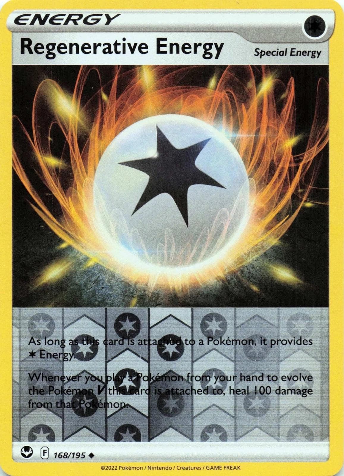 Regenerative Energy [Reverse Holo] #168 — Pokemon Silver Tempest