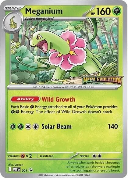 Meganium [Stamped] #1 — Pokemon Promo