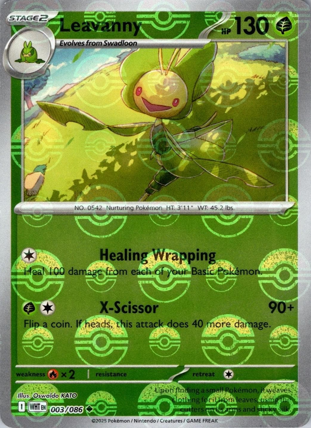 Leavanny [Poke Ball] #3 — Pokemon White Flare