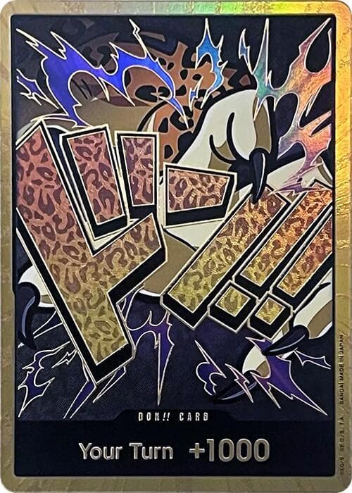 DON Card [Rob Lucci Gold]  — One Piece Premium Booster