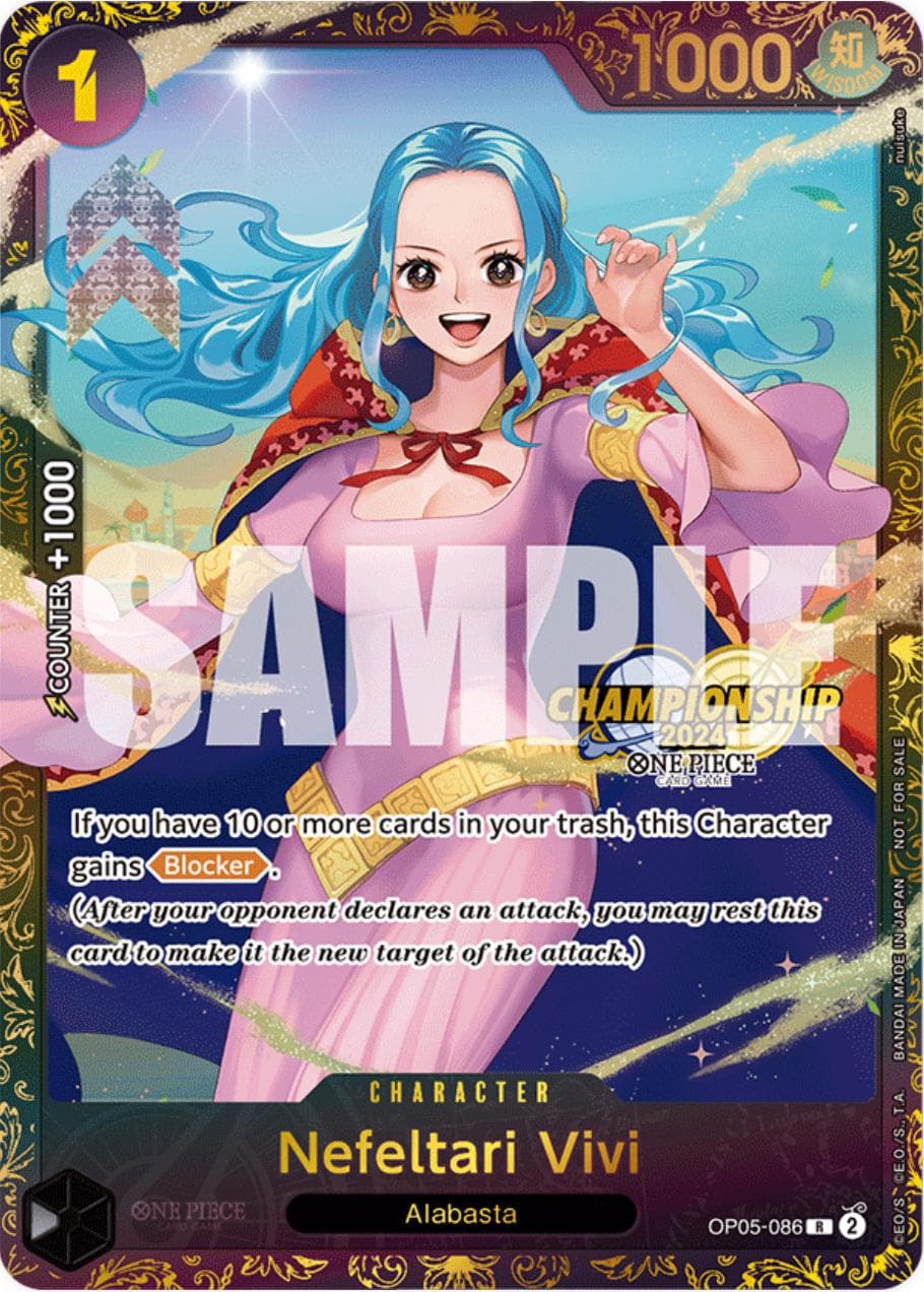 Nefeltari Vivi [Championship 2024] OP05-086 — One Piece Awakening of the New Era