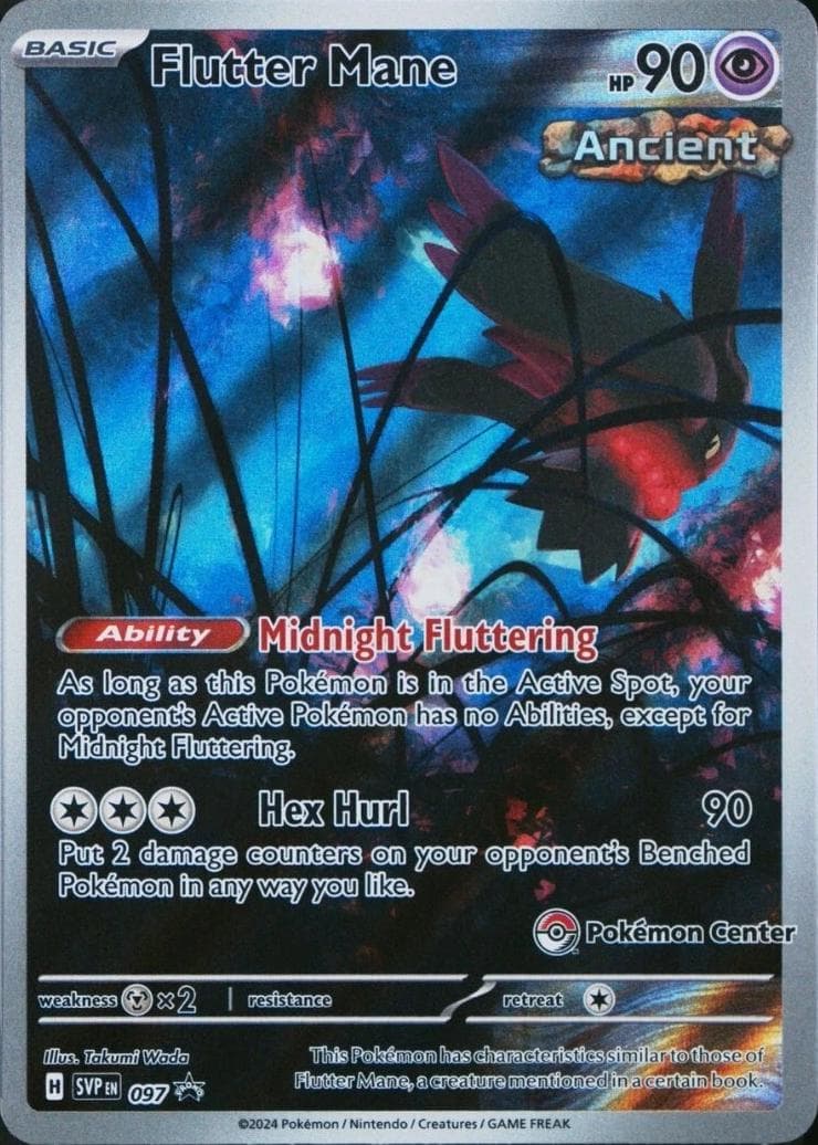 Flutter Mane [Pokemon Center] #97 — Pokemon Promo