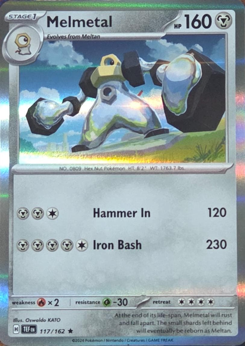 Melmetal [Holo] #117 — Pokemon Temporal Forces