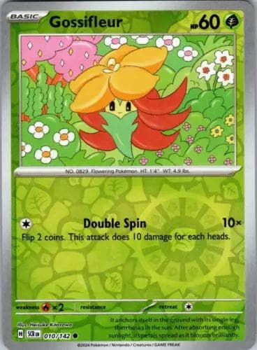 Gossifleur [Reverse Holo] #10 — Pokemon Stellar Crown