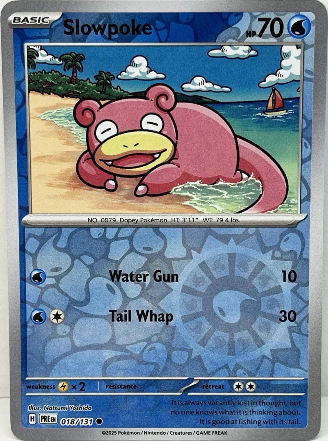 Slowpoke [Reverse] #18 — Pokemon Prismatic Evolutions
