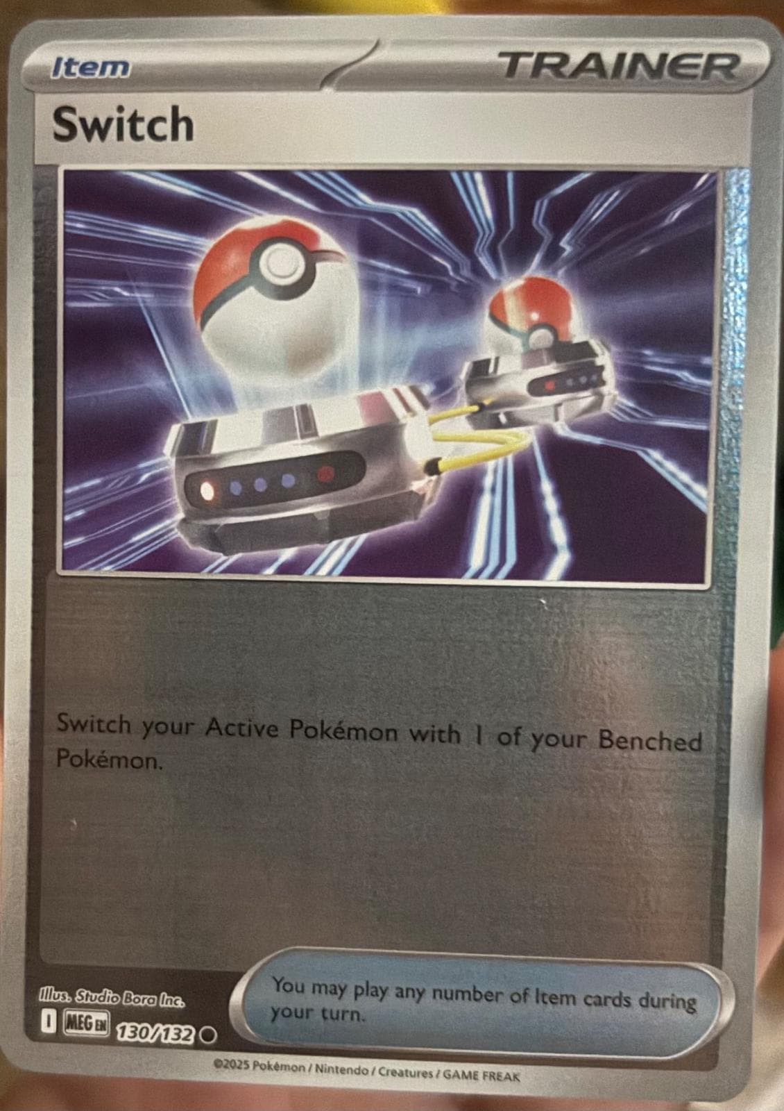 Switch [Reverse Holo] #130 — Pokemon Mega Evolution