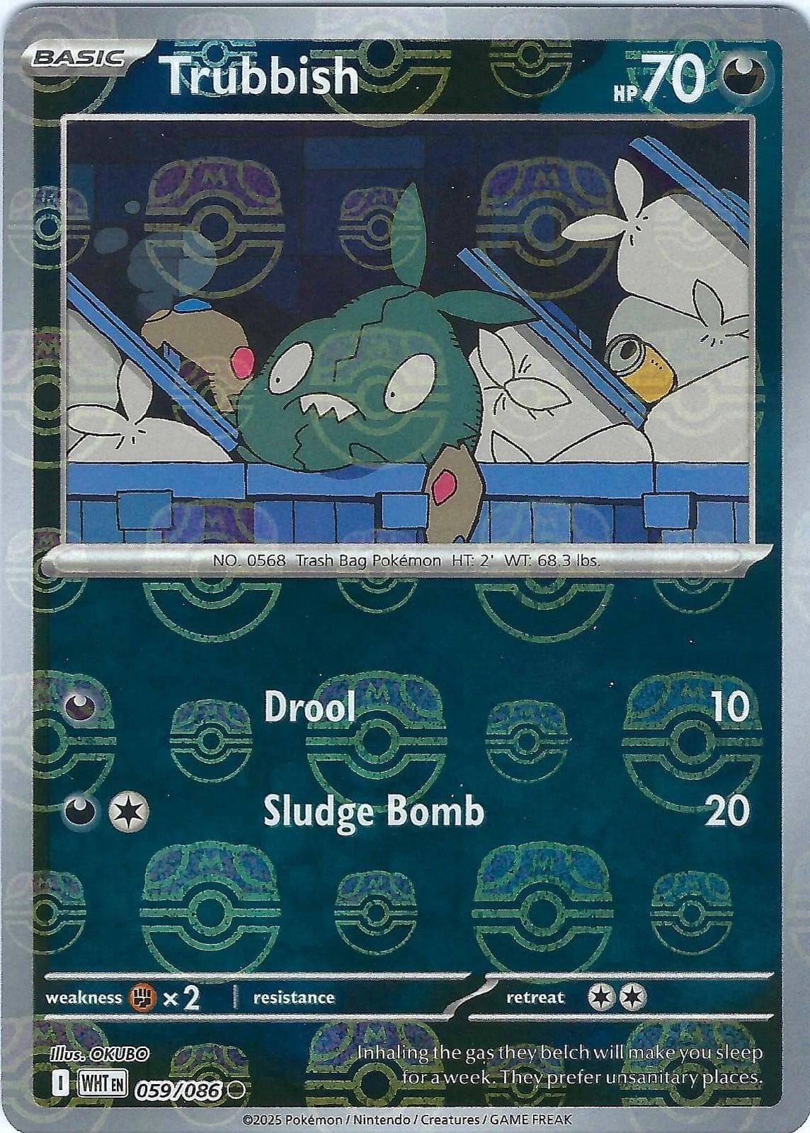 Trubbish [Master Ball] #59 — Pokemon White Flare