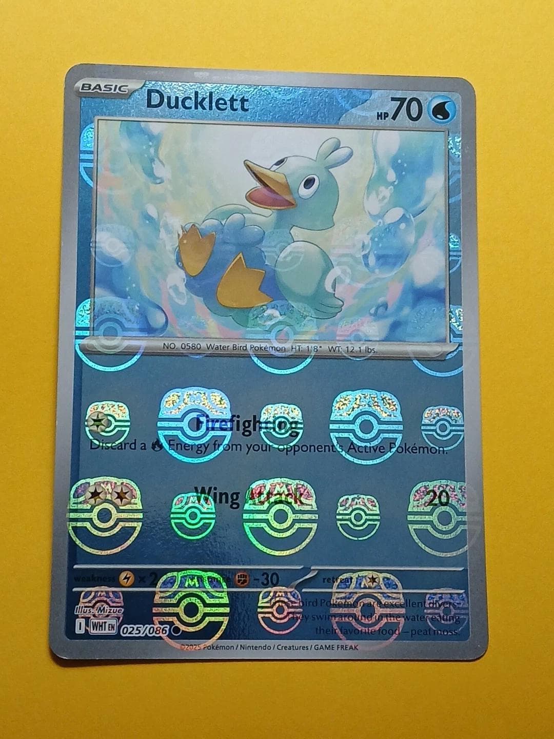Ducklett [Master Ball] #25 — Pokemon White Flare
