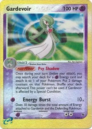 Gardevoir [Reverse Holo] #7 — Pokemon Ruby & Sapphire