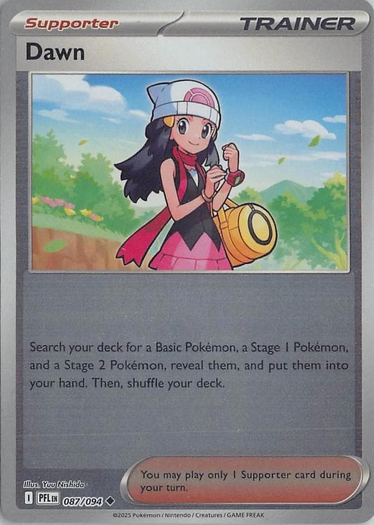 Dawn [Reverse Holo] #87 — Pokemon Phantasmal Flames