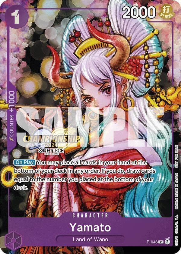 Yamato [CS 2024 Event Pack] P-046 — One Piece Promo