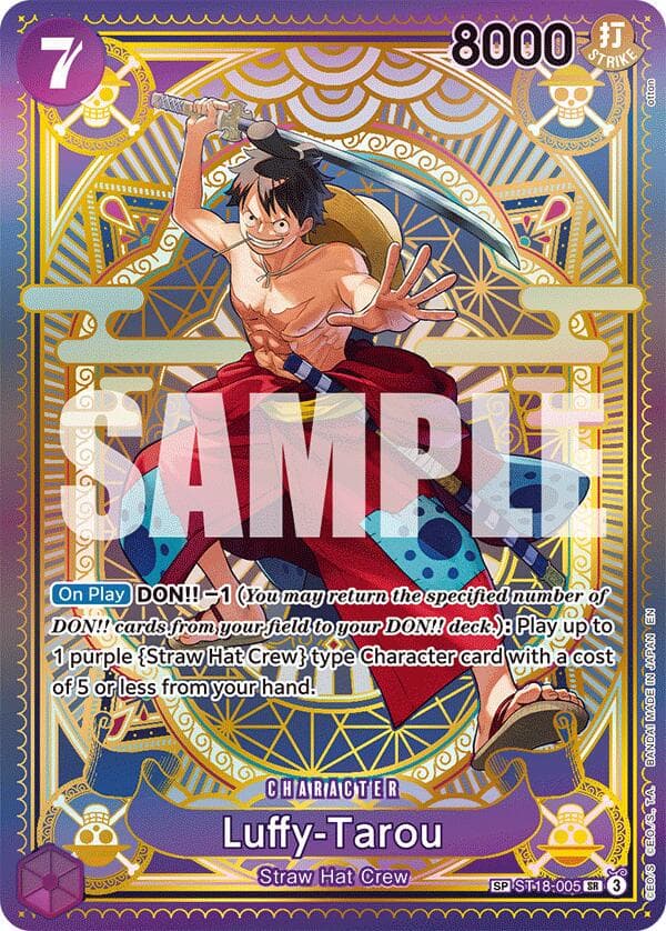 Luffy-Tarou [SP] ST18-005 — One Piece Fist of Divine Speed
