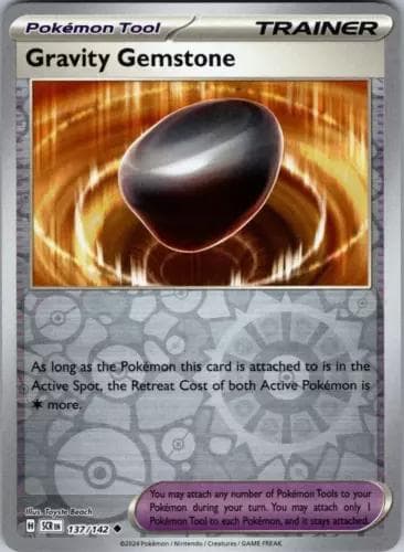 Gravity Gemstone [Reverse Holo] #137 — Pokemon Stellar Crown