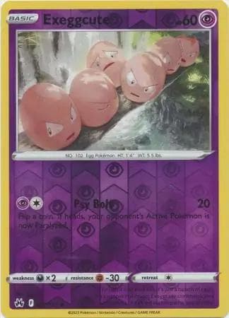 Exeggcute [Reverse Holo] #57 — Pokemon Crown Zenith