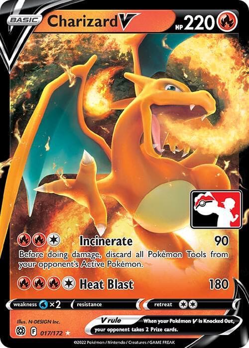 Charizard V [Prize Pack] #17 — Pokemon Brilliant Stars