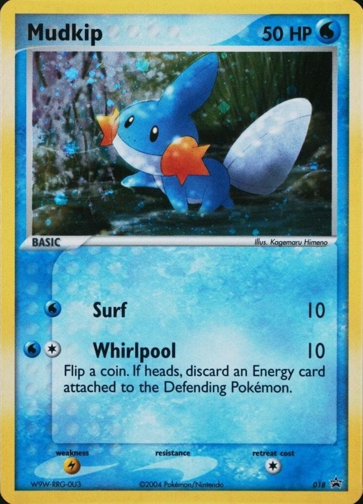 Mudkip [Cosmos Holo] #18 — Pokemon Promo