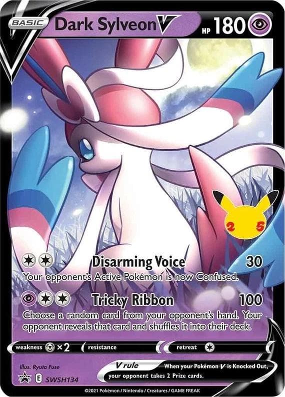 Dark Sylveon V #SWSH134 — Pokemon Celebrations